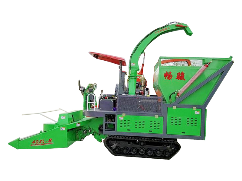 履帶式升級(jí)版青飼料收獲機(jī)